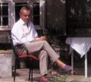 Photograph of Richard Olney, author of Ten Vineyard Lunches